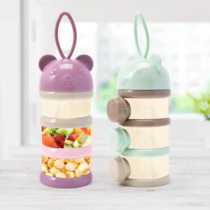 Snack Container Travel - 3/4Layer Baby Portable Baby Food Storag