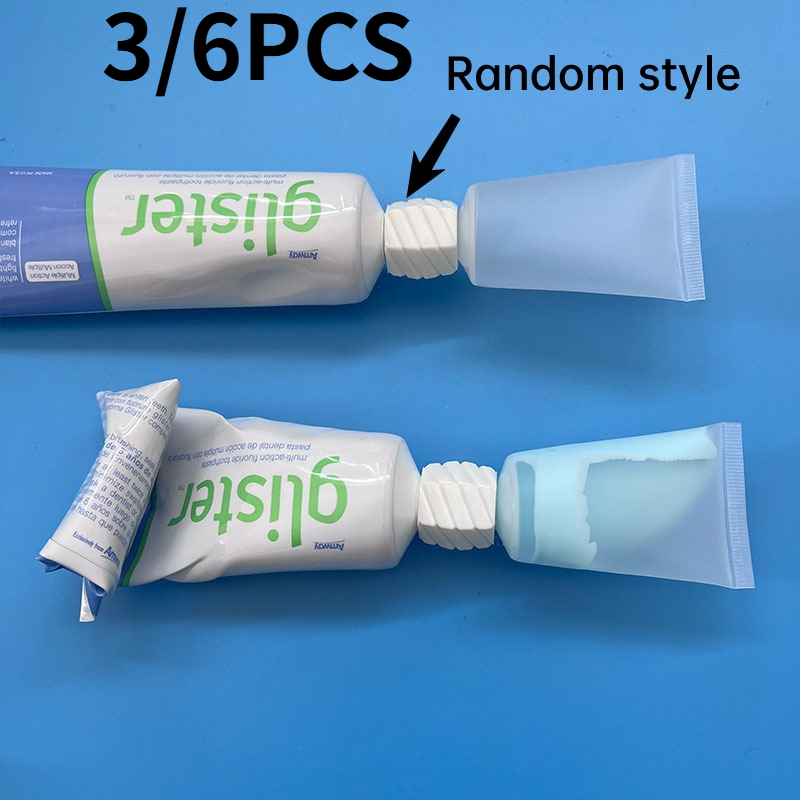 Food Pouch Reusable - Travel Bottles,Bottle Adapters,Convenient Toothpaste Facial Cleanser
