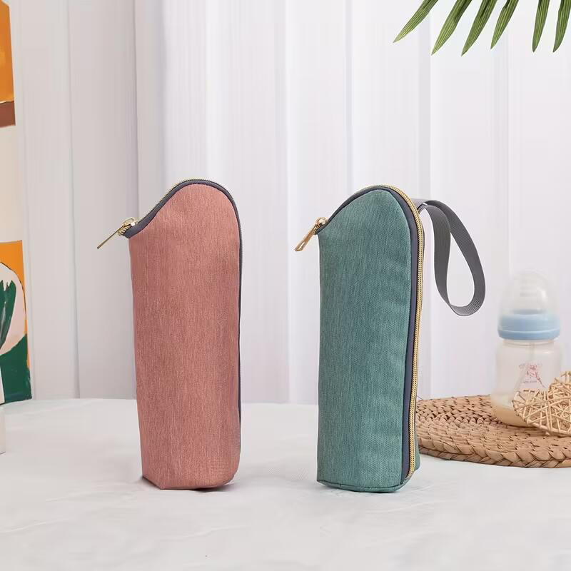 Baby Food Pouches 1 Year Old - Portable Baby Bottle Insulated Bag, Zippered