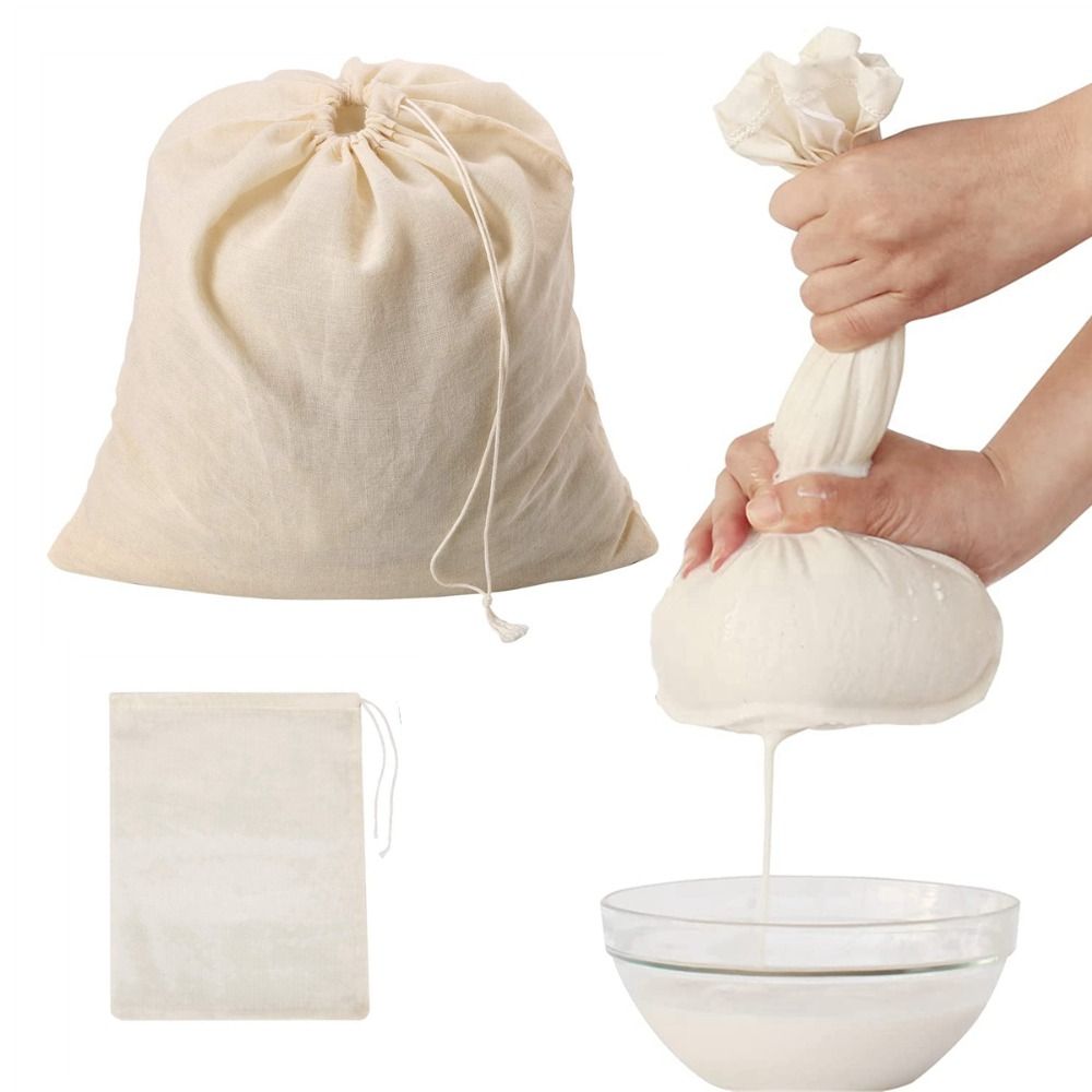 Food Pouch Reusable - Reusable Cheese Cloth Cheesecloth Bags for