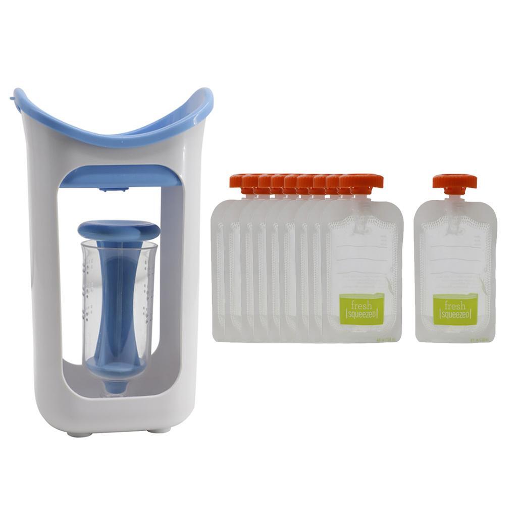 Baby Food Pouches 1 Year Old - Baby Feeding Food Squeezer Organizor Storage