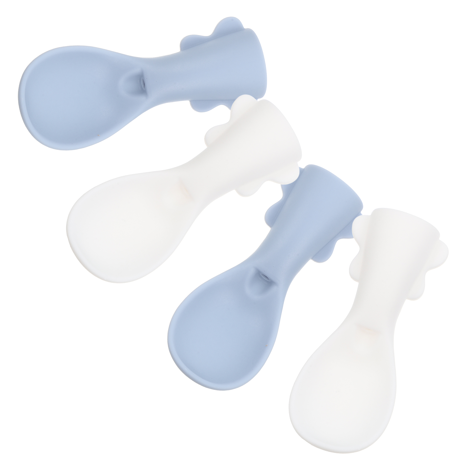 Baby Food Pouches 1 Year Old - 4 Pcs Baby Bag Spoon Set