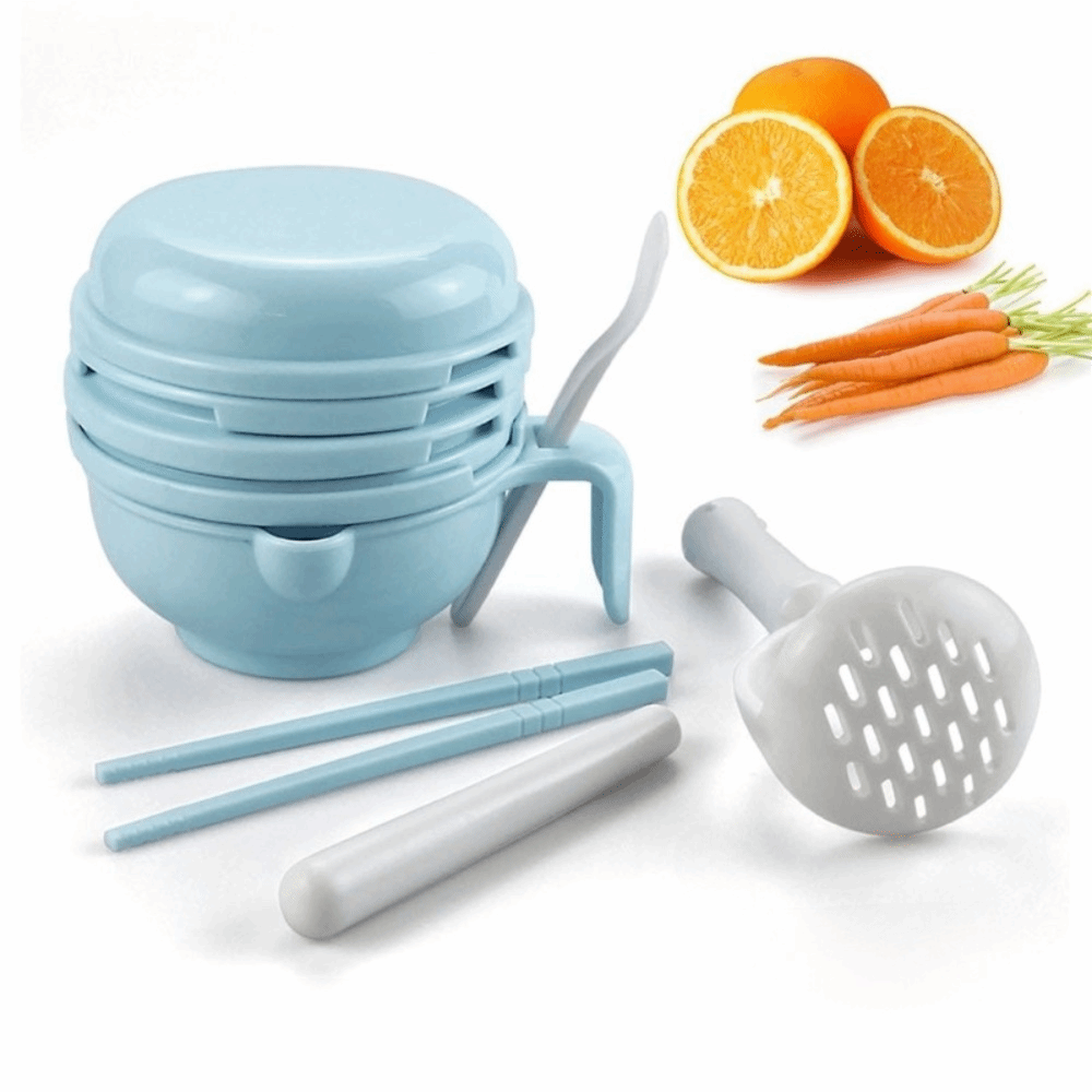 Easy Baby Food - Solid color Baby Food Grinding Bowl