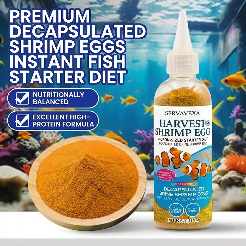 Baby Food Diet - Color Enhancing Fish Food Brine Shrimp