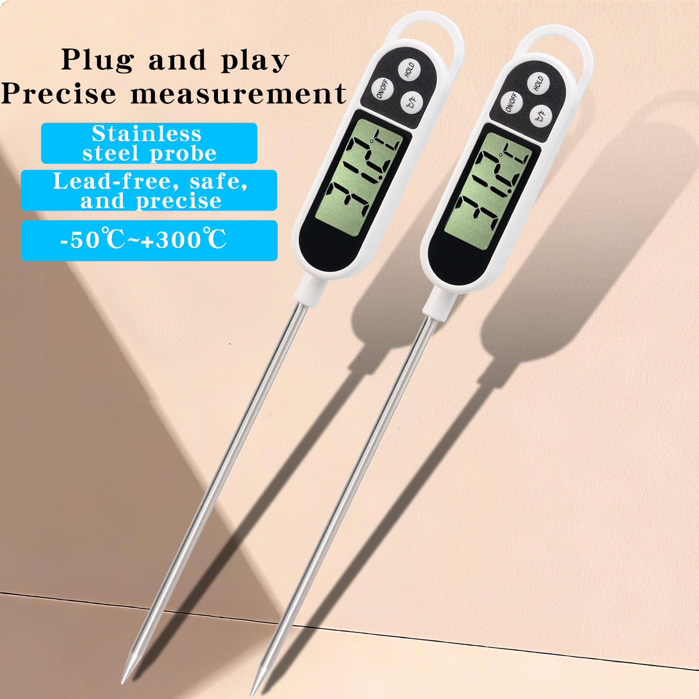 Baby Food For 1 Year Old - High-Precision Digital Food Thermometer – For