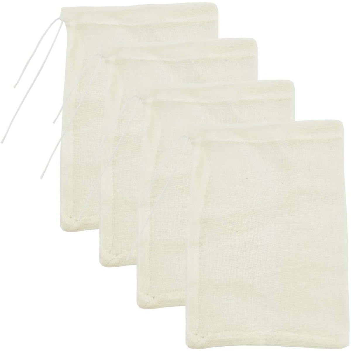 Food Pouch Reusable - X-Small Reusable Cotton Filter Bags Premium