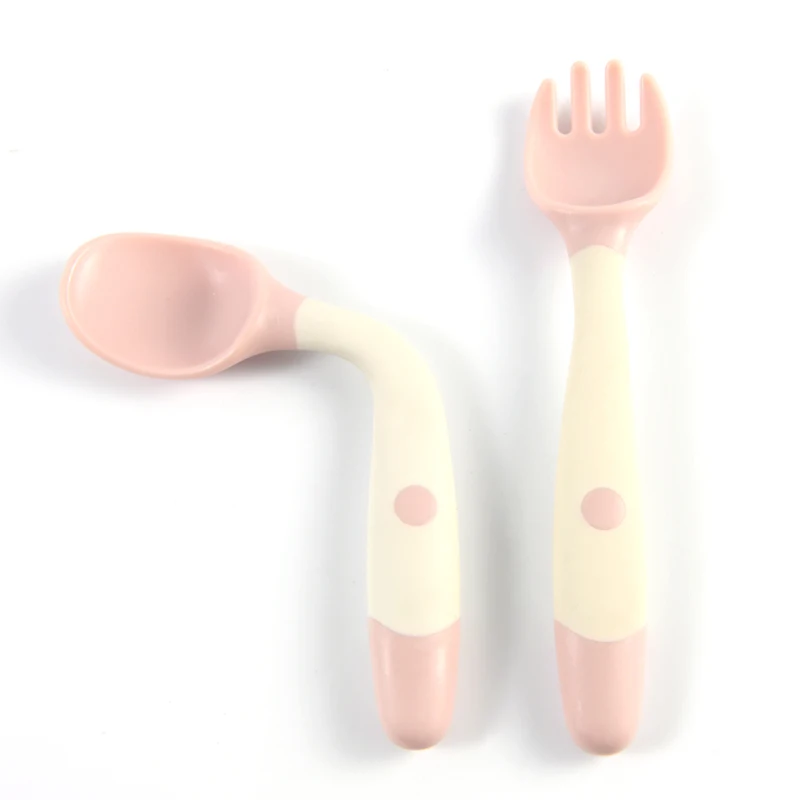Baby Food Bites - 1 pair Silicone Spoon for Baby