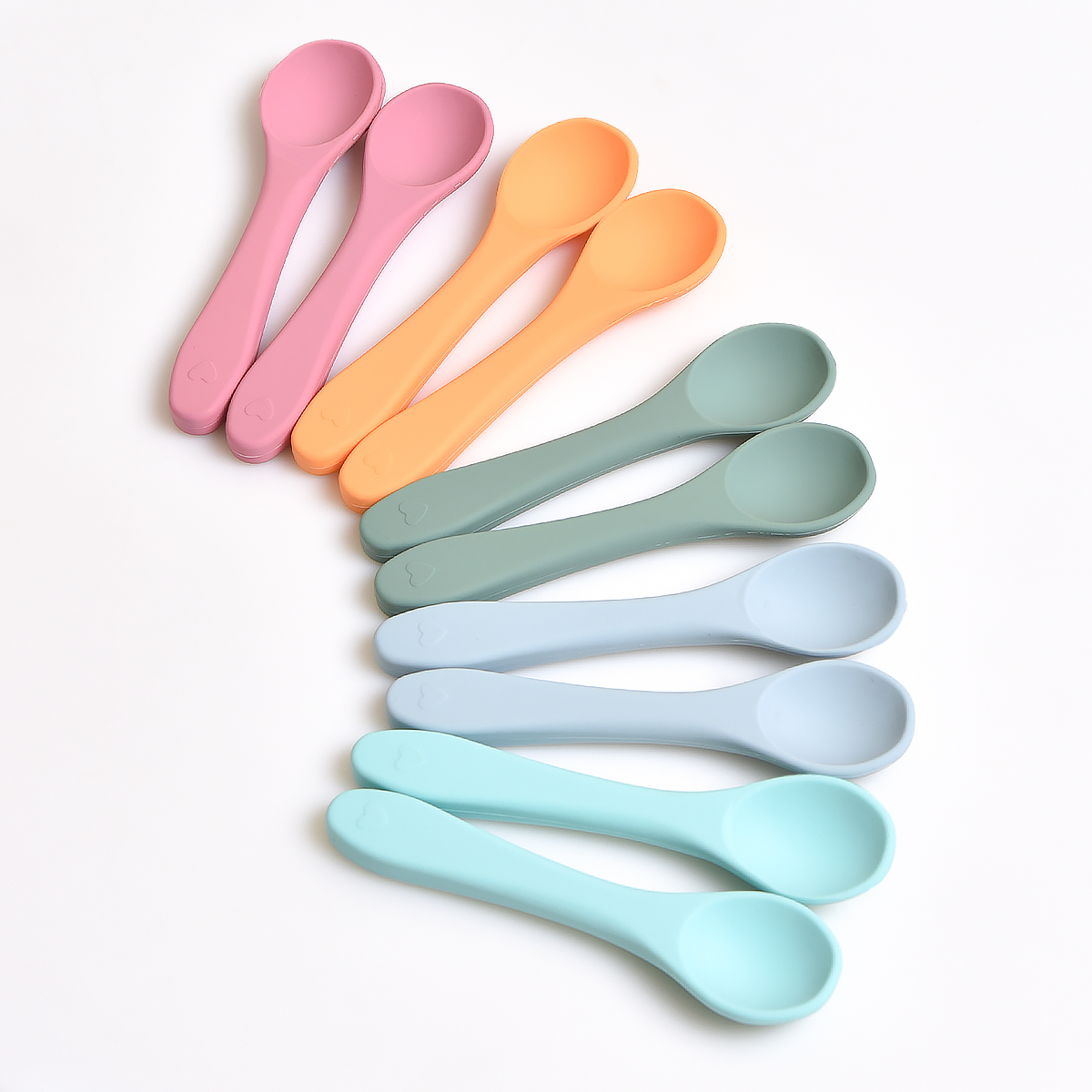 Soft Silicone Baby Feeding Spo - Baby Food Utensil 评论和价格