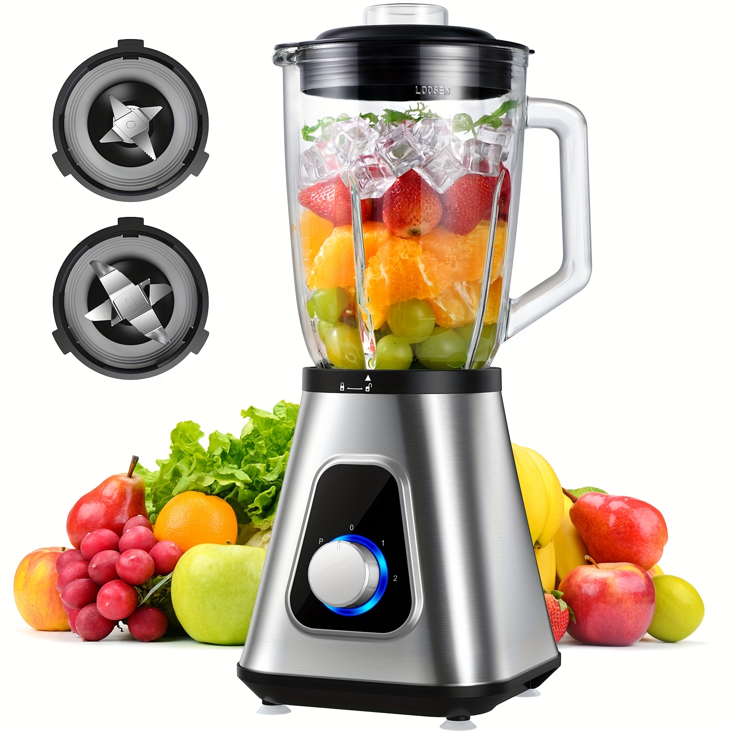 Countertop Blender, Juice Blen - Baby Food Glass Jar 评论和价格