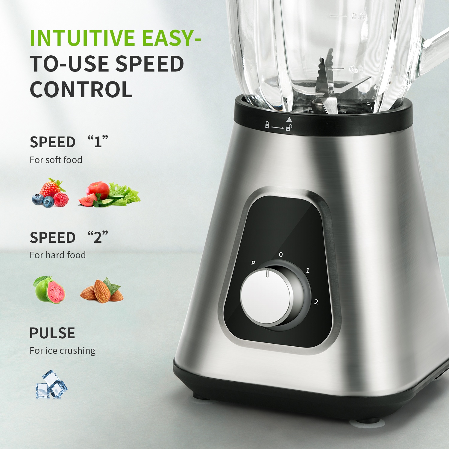 Countertop Blender, Juice Blen - Baby Food Glass Jar 评论和价格