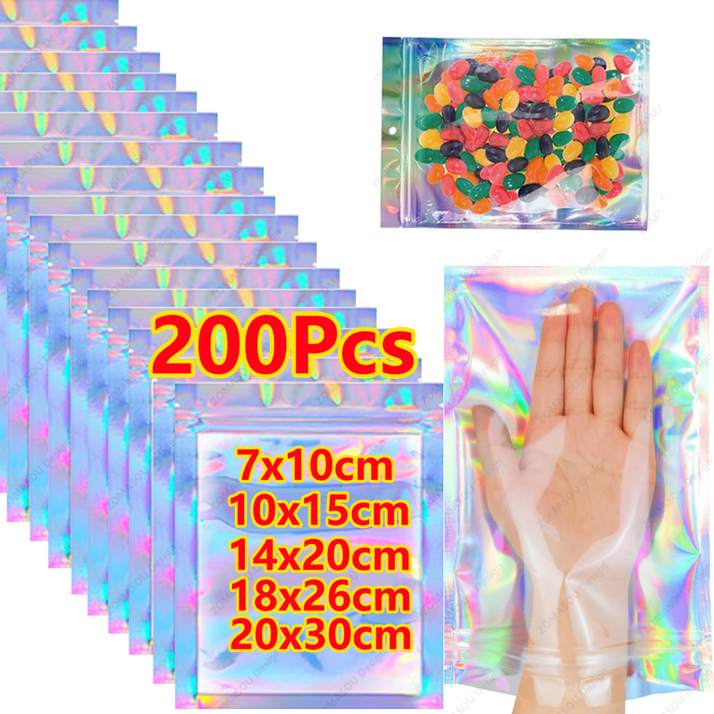 1-200PCS Laser Sealing Bags Co - Food Pouch Reusable 评论和价格