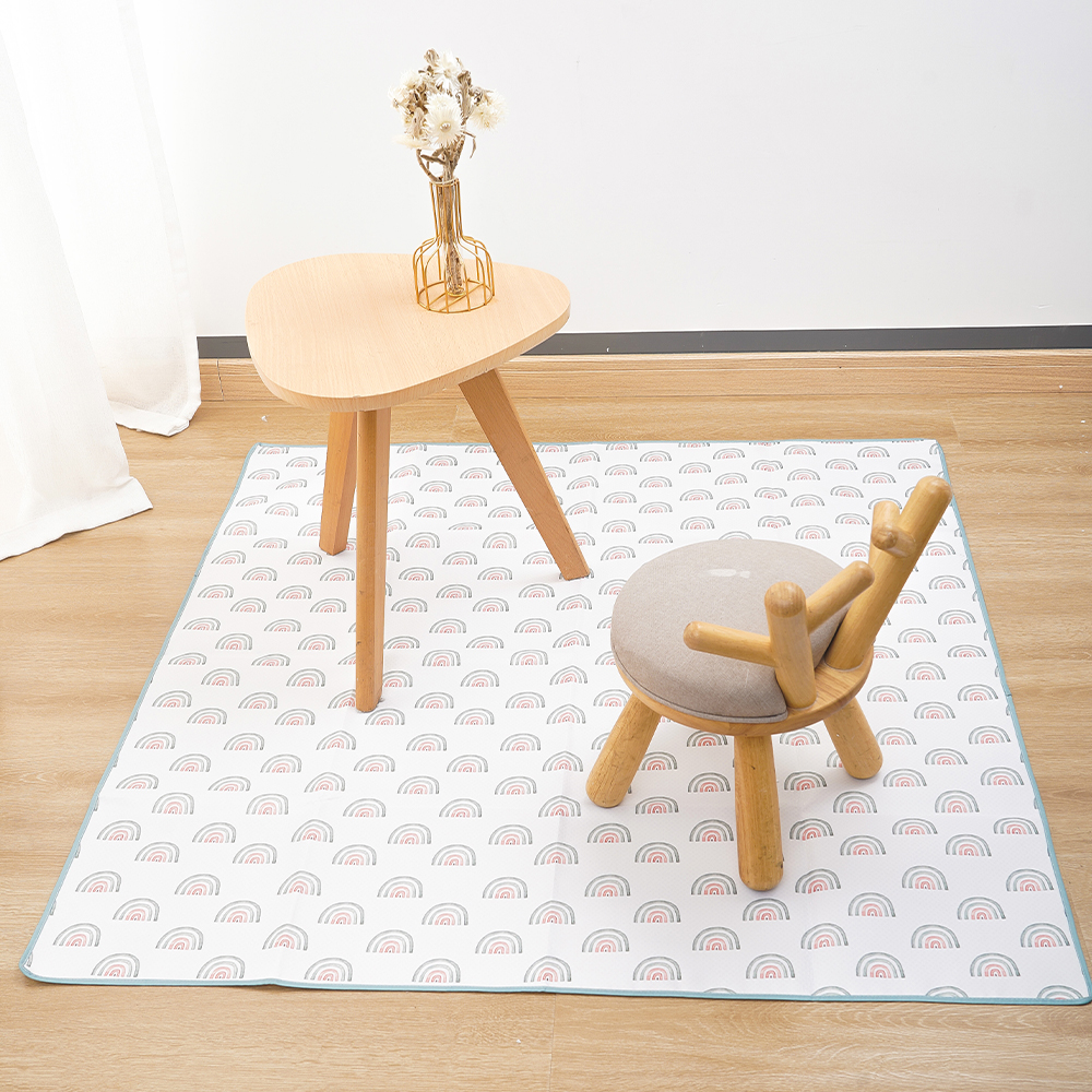 HappyFlute Splat Mat for Under - Highchair Splash Mat 评论和价格