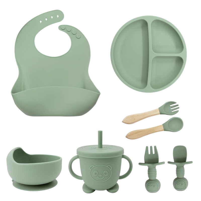 Baby Feeding Spoon Set 8 Pcs F - Baby Food Utensils Set 评论和价格