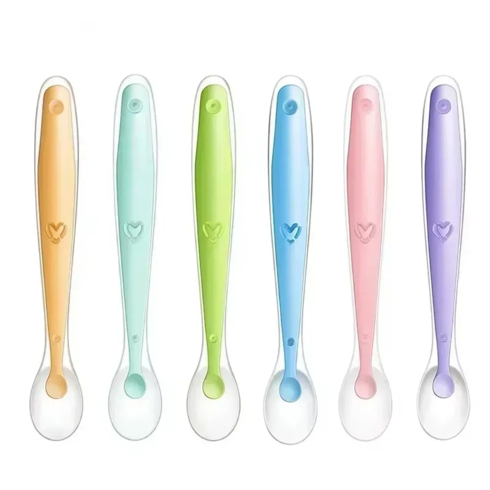 2/1pcs Silicone Spoon for Baby - Baby Food Utensil 评论和价格