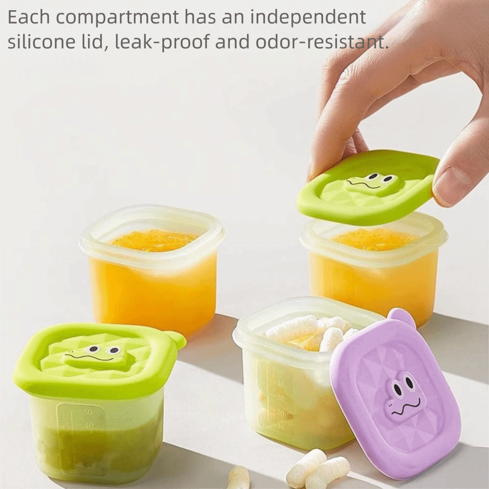 3/4/6 Grid Design Baby Food Fr - Easy Baby Food 评论和价格
