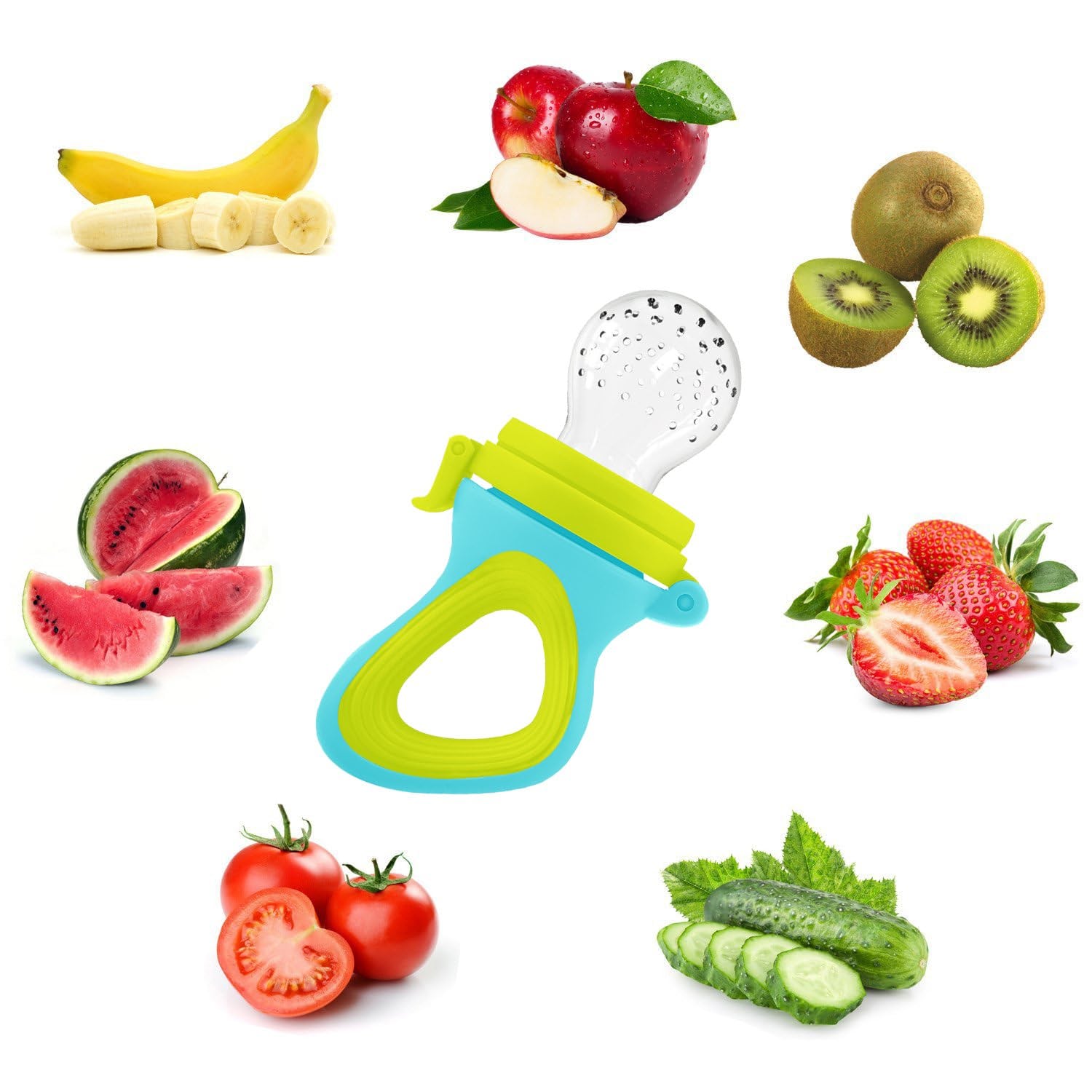 Squeezing Feeding Bottle Cup S - Baby Food Utensil 评论和价格