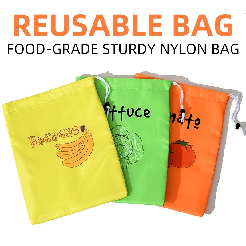 Storage Bags For Fruits Vegeta - Food Pouch Reusable 评论和价格