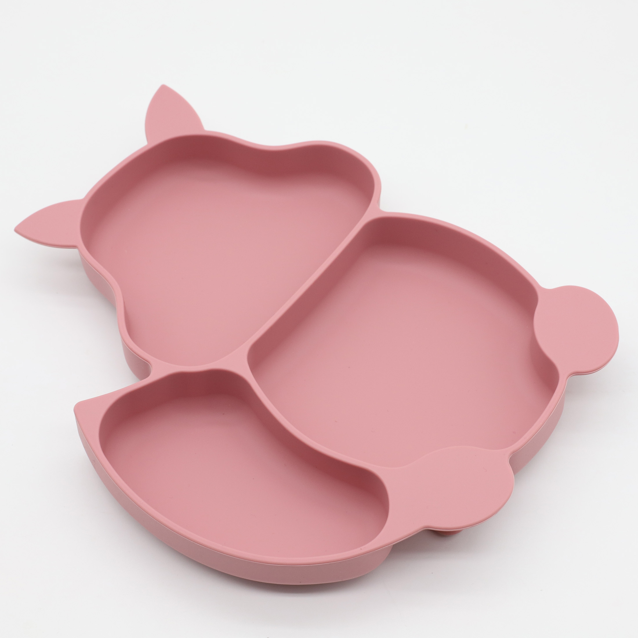 3pcs silicone squirrel dinner  - Baby Food Utensils Set 评论和价格