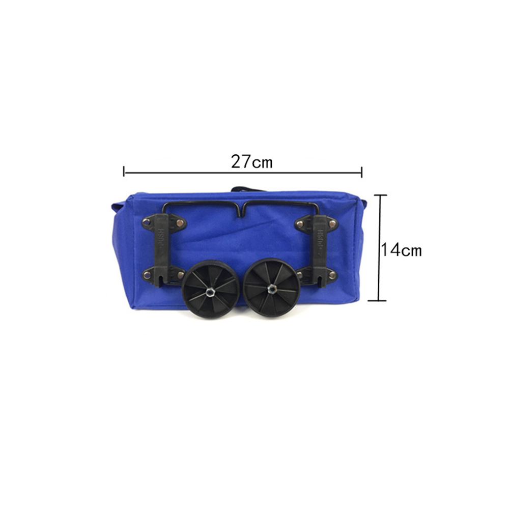 Folding Shopping Pull Cart Tro - Food Pouch Reusable 评论和价格