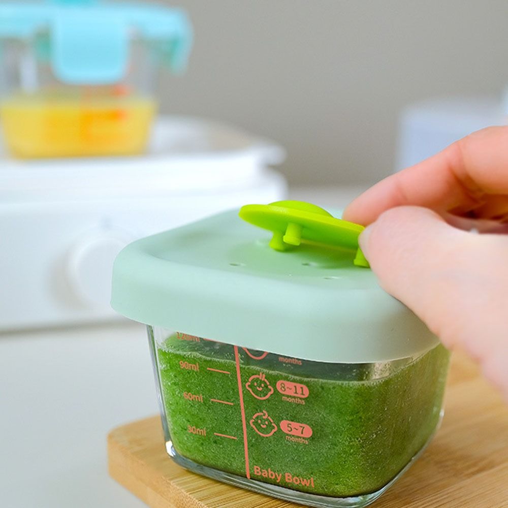 Simple 170ml Food Storage Box  - Baby Food Glass Jar 评论和价格