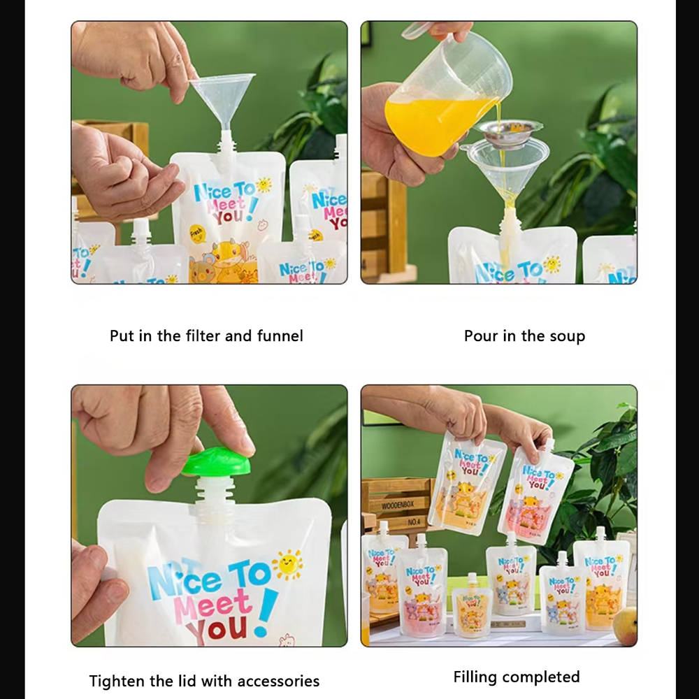 200ml  Baby Food Pouches Baby  - Baby Food Pouches 1 Year Old 评论和价格