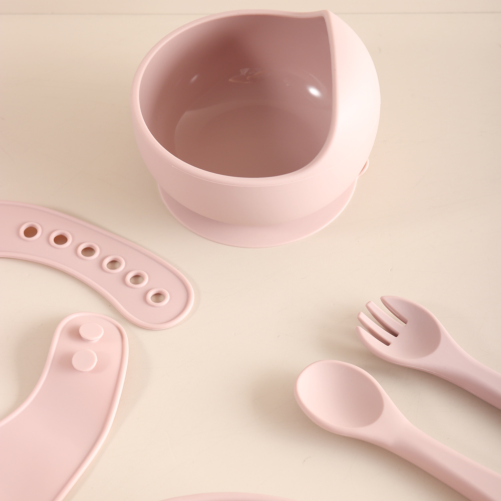 5pcs Bunny Baby Utensils Set,  - Baby Food Utensils Set 评论和价格