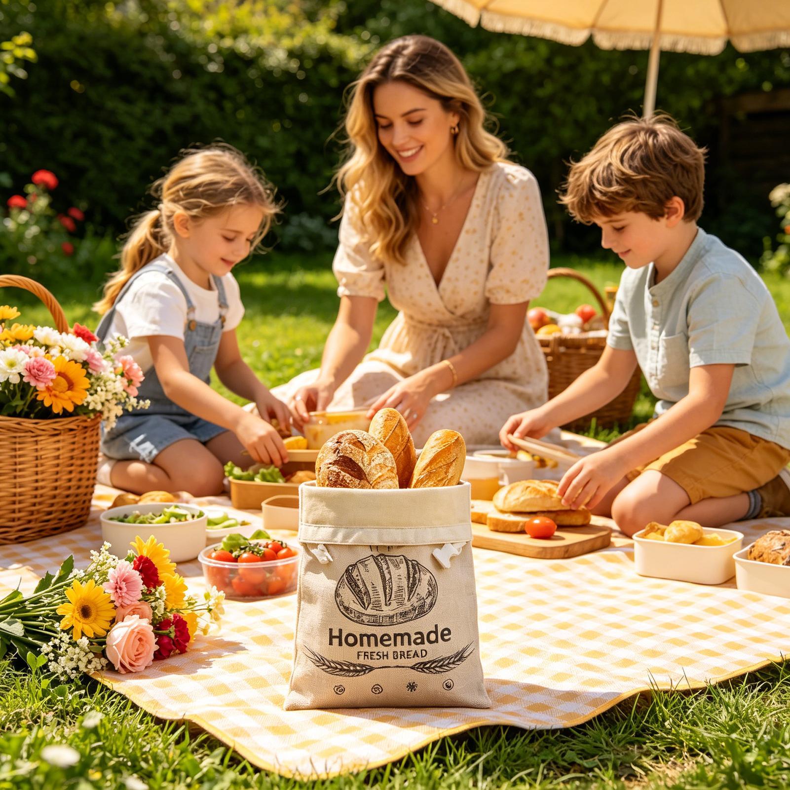 Beeswax Bread Bags Reusable Re - Food Pouch Reusable 评论和价格