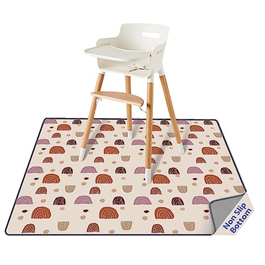 Baby Splat Mat for Under High  - Highchair Splash Mat 评论和价格
