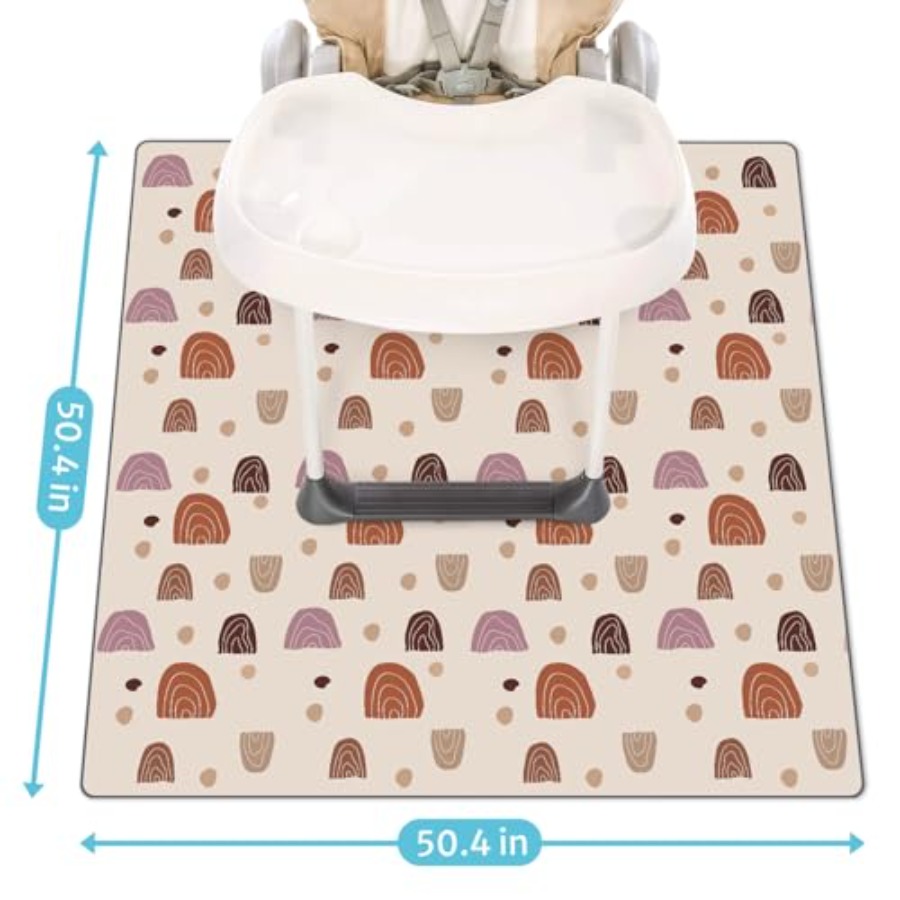 Baby Splat Mat for Under High  - Highchair Splash Mat 评论和价格