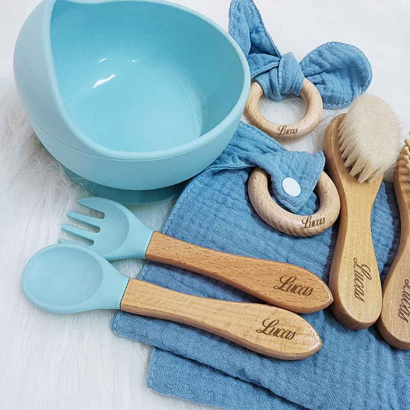 7PCS/Set Personalized Name Bab - Baby Food Bites 评论和价格