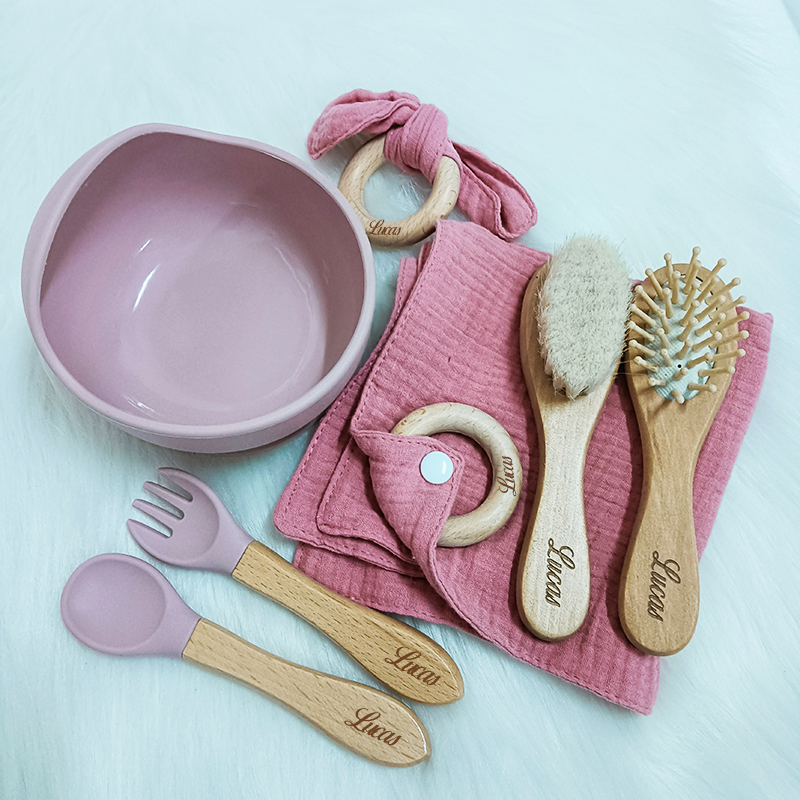 7PCS/Set Personalized Name Bab - Baby Food Bites 评论和价格