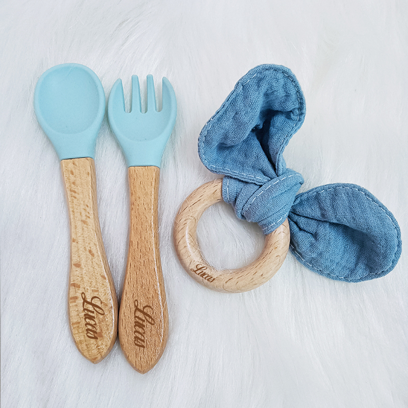 7PCS/Set Personalized Name Bab - Baby Food Bites 评论和价格