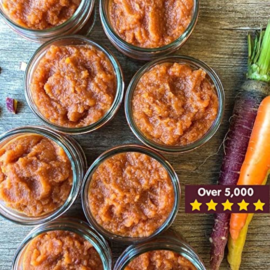 Sage Spoonfuls -12 Pack 4 oz B - Baby Food Glass Jar 评论和价格