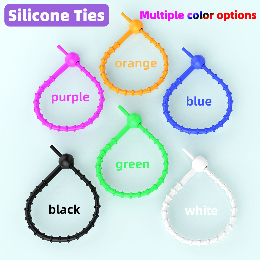 Silicone Reusable Cable Wire O - Food Pouch Reusable 评论和价格