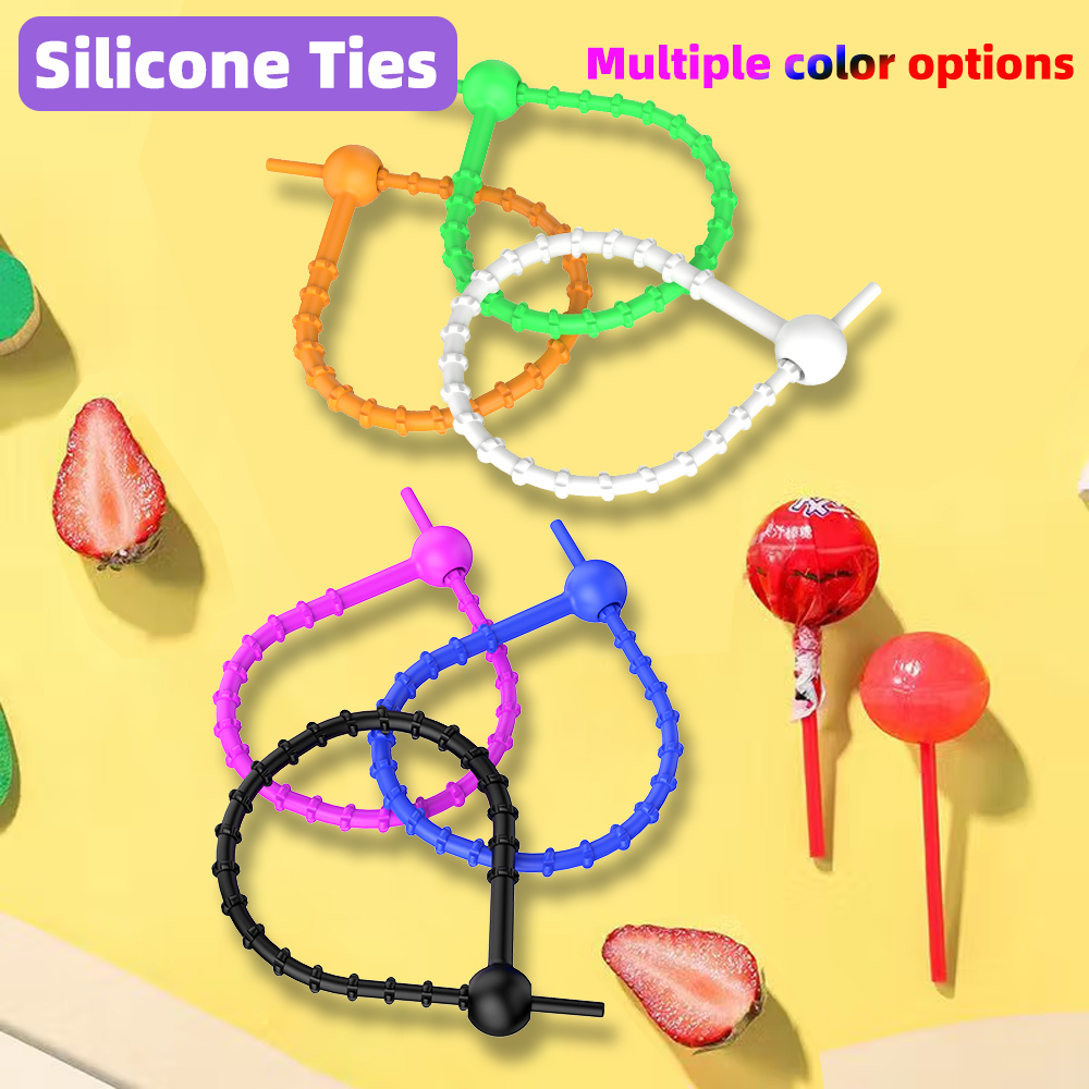Silicone Reusable Cable Wire O - Food Pouch Reusable 评论和价格
