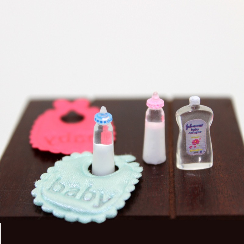 DOLLHOUSE Miniature Food Toy S - Baby Food Set 评论和价格