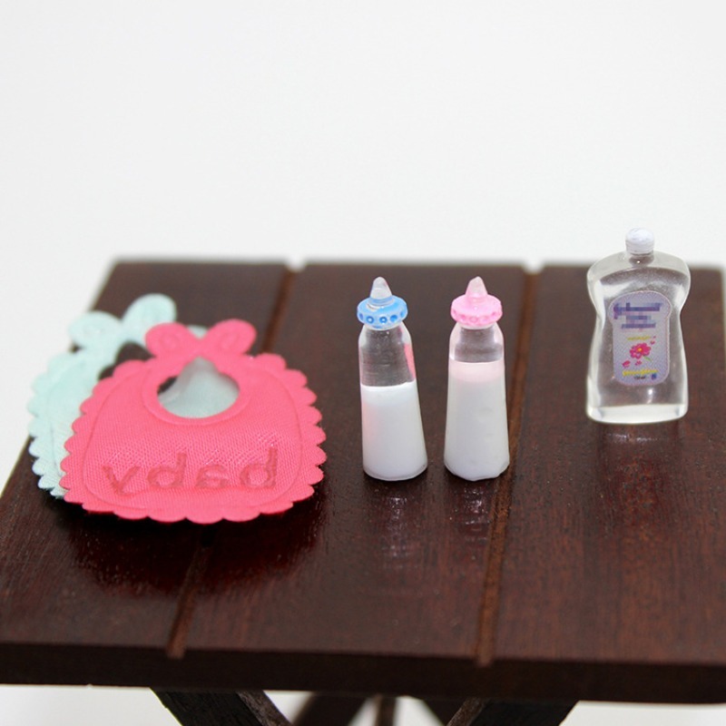 DOLLHOUSE Miniature Food Toy S - Baby Food Set 评论和价格