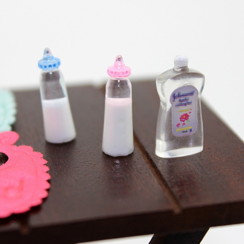 DOLLHOUSE Miniature Food Toy S - Baby Food Set 评论和价格