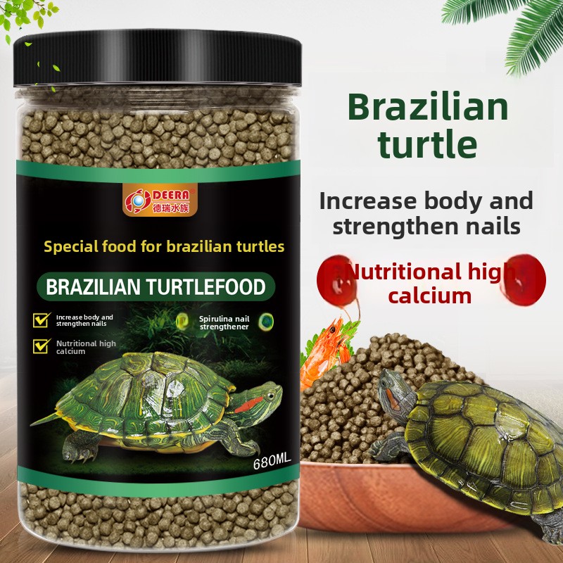 DEERA Red Eared Slider Turtle  - Baby Food Diet 评论和价格