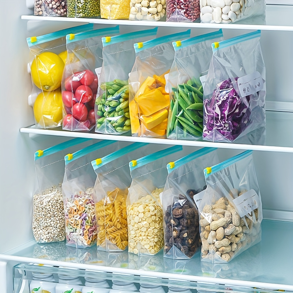 15pcs Fresh‑Keeping Reusable F - Food Pouch Reusable 评论和价格