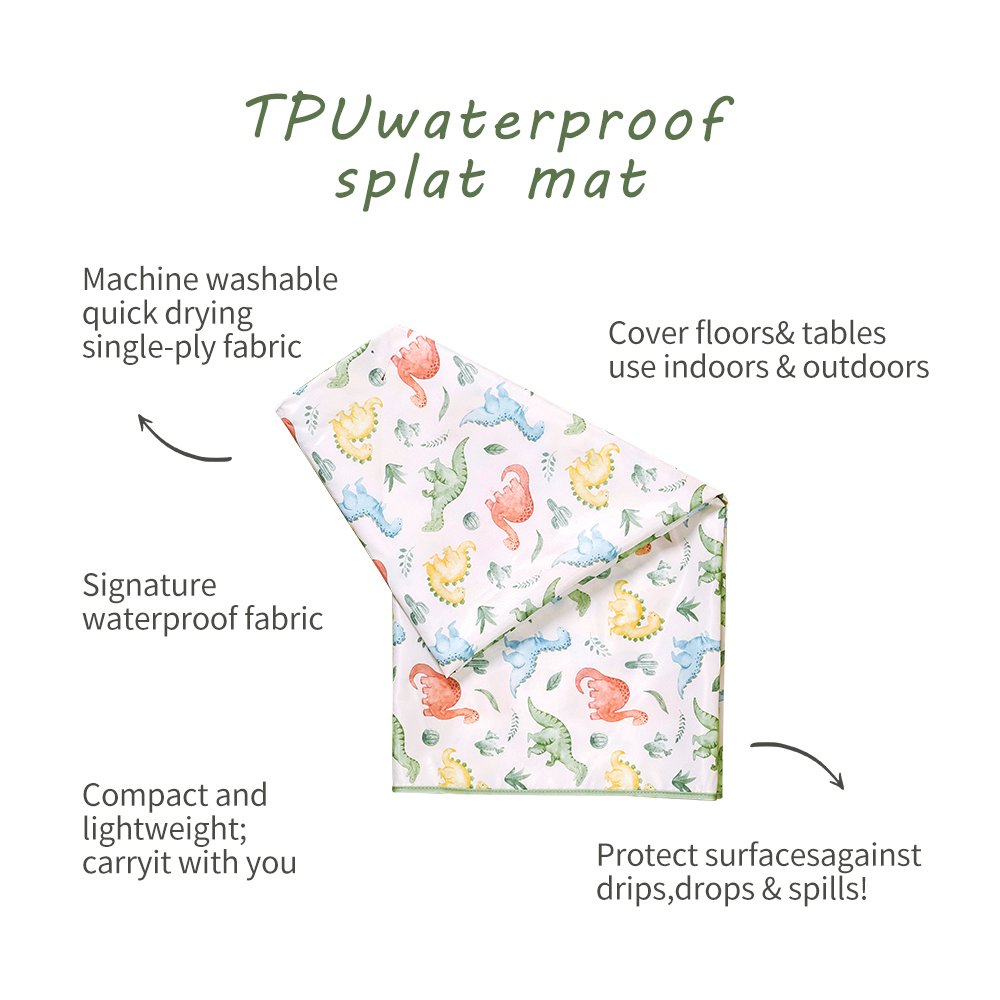 Elinfant Splat Mat for Under H - Highchair Splash Mat 评论和价格