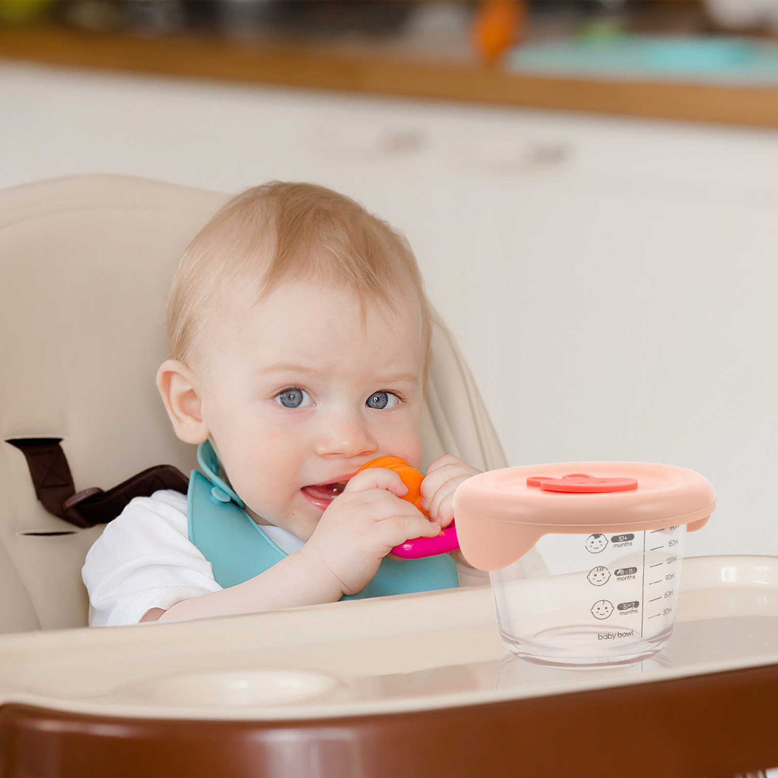 2Pcs Baby Food Storage Contain - Snack Container Travel 评论和价格