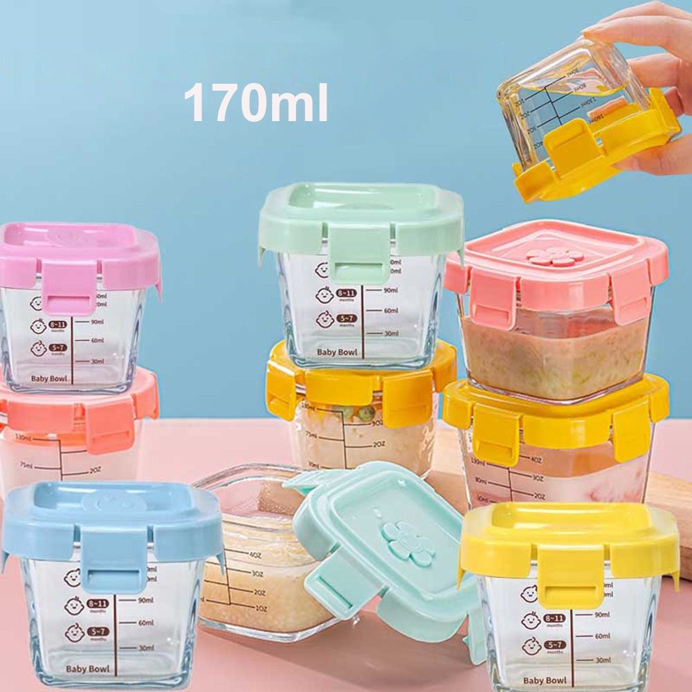 170ml Frozen Baby Food Glass C - Baby Food Glass Jar 评论和价格