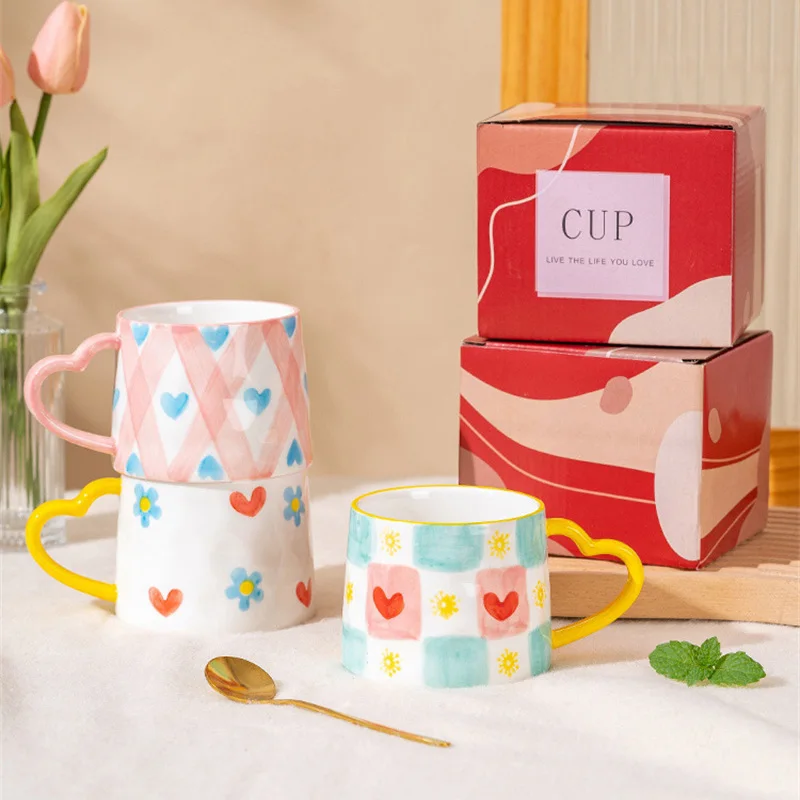 Ceramic Mug Creative Cute Hand - Baby Food Oatmeal 评论和价格