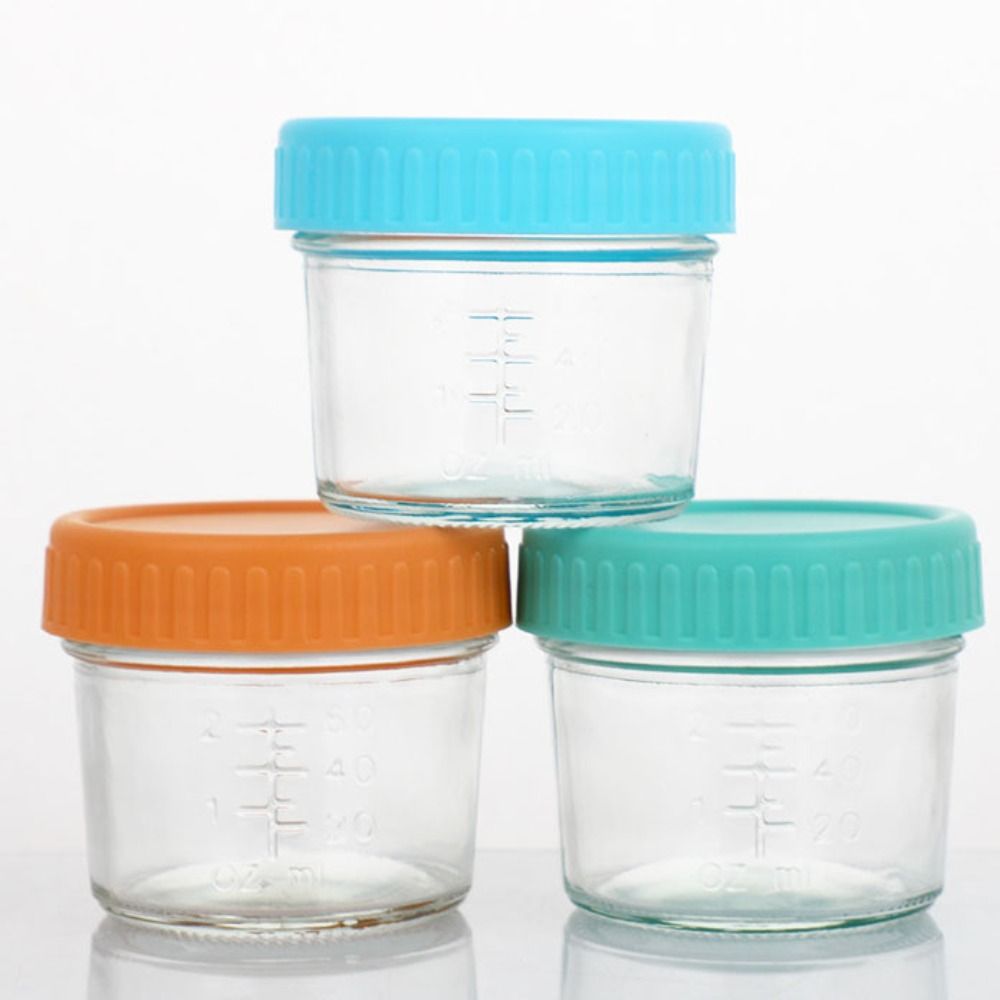 6pcs Mason Jar Glass Baby Food - Baby Food Glass Jar 评论和价格