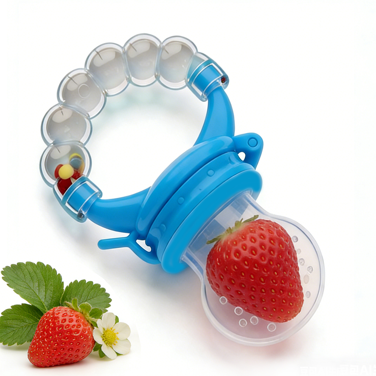 Baby Fruit Feeder Pacifier, Si - Baby Food Bites 评论和价格
