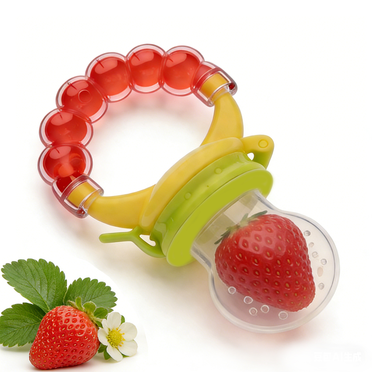 Baby Fruit Feeder Pacifier, Si - Baby Food Bites 评论和价格