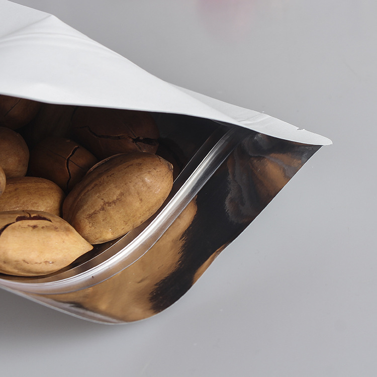 100pcs Wholesale Stand up Whit - Food Pouch Reusable 评论和价格