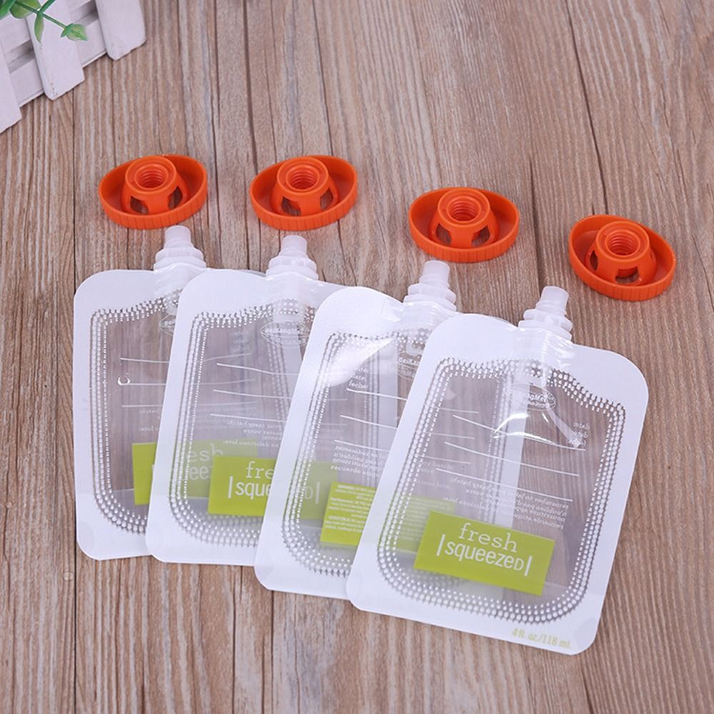 10Pcs Reusable Complementary F - Food Pouch Reusable 评论和价格