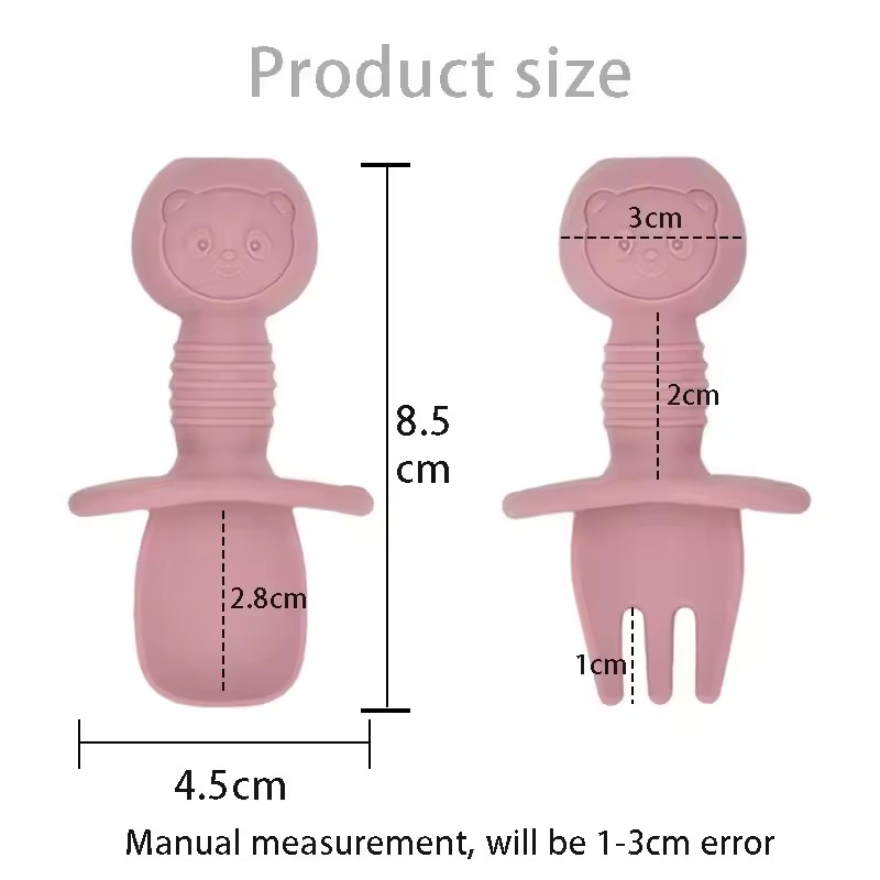 2pcs Food Grade Children Woode - Baby Food Bites 评论和价格